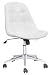 Produktbild SixBros. Design Rollhocker Arbeitshocker Hocker Bürostuhl Weiß - M-65314-1/726