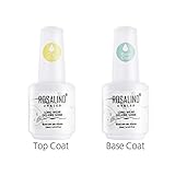Paquete: 1 x 15 ml de capa superior + 1 x 15 ml de capa base