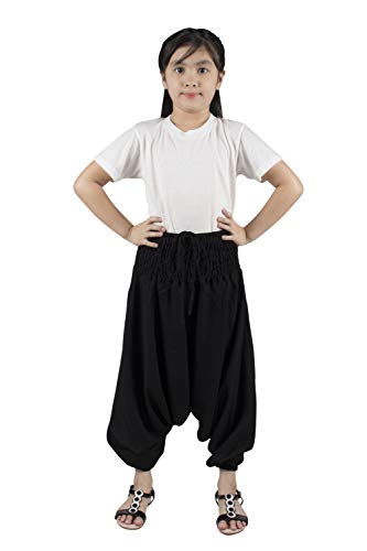 Lofbaz Kids Thai Harem Aladdin Pirate Children Hippy Pants Bohemian Trousers