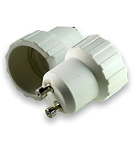 Tiardey - Adaptateur E27 Vers GU10 (4 Pièces) - Convertisseur Douille Pour Ampoules LED