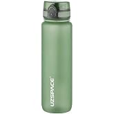 Uzspace B&uuml;y&uuml;k Boy Suluk - 1000 ml Soft-Touch Tritan Renkli Matara (Yeşil)