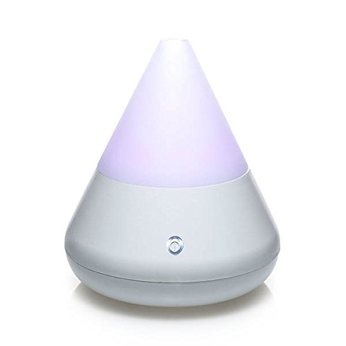 PAJOMA 62527 Aroma-Diffuser Asterion White, LED Lichtwechsel, Höhe 15,5 cm
