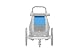 Produktbild Croozer Kid Plus for 1 Sonnenschutz Ocean Blue Modell 2018