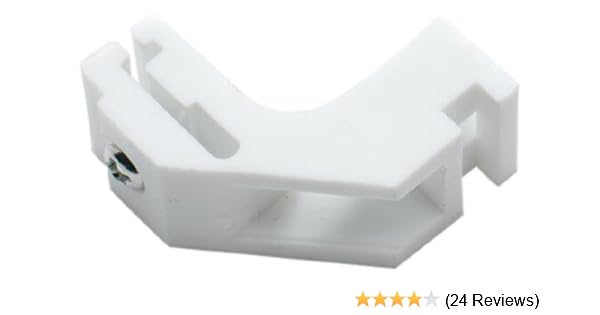 Merriway Bh01576 Curtain Rail Brackets For Whiteline Harrison
