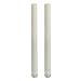 Produktbild 2x Candle Impressions Flammenlose LED Echtwachskerze Stabkerze / Spitzkerze / Tafelkerze WEISS; Höhe 22.86cm, Durchmesser 2,2cm; Betriebszeit ca. 500 Stunden pro Kerze; inkl. integrierte Zeitschaltuhr/Timer (5 Stunden), Batteriebetriebene Kerze, Elektrische Kerze, Tischkerze, LED Echtwachs Kerze