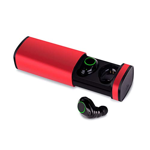 Preisvergleich Produktbild Kopfhörer-Stereo-Minikopfhörer-Lade... Kopfhörer im Kopfhörer Drahtlose Bluetooth 5.0 Sportkopfhörer Wasserdichte Persistenz Bass Kopfhörer