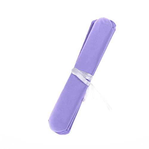 sevenmye 5 Stück Seidenpapier Pom Laterne Flower Ball DIY Hochzeit Empfang Geburtstag Party Outdoor Dekorationen (10 cm/15 cm/20 cm, 13 Farben erhältlich, um), hellviolett, 10 cm - 3