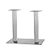 Produktbild Tischgestell Doppelt Rechteck aus Edelstahl Modell:"Q"