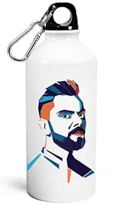 AR Virat Kohli Bottle Virat Kohli Water Bottle For Men, Kids, Women, Boys, Girls | Customize Gifts For Cricket Lover (750 ML)