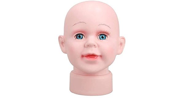 Ausuky Baby Child Head Form Mannequin Display Head Dummy For Hats Wigs Glasses Amazon Co Uk Home Kitchen