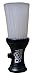 Head Jog Hair Tools Powder Neck Brush, Black/ White