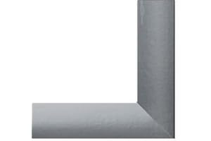 1A BILDERRAHMEN Bilderrahmen Olympia Alu geschliffen Dekor 30 x 45 cm Fotorahmen modern stabil eckig hochwertig preiswert mit spiegelfreiem Kunstglas