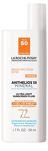 La Roche Posay Anthelios 50 Mineral Tinted Ultra Light Sunscreen Fluid 50ml