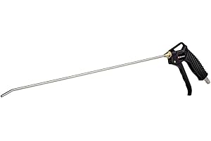 Original Einhell Blow Gun Long with 500 mm Nozzle (Compressor Accessories, 50 cm Long Nozzle, for Max. 8 Bar, Plug Nipple for Quick Coupling)