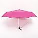 Produktbild Sun Uv - Business Fully Automatic Three Folding Umbrella Rain Woman Man Sun Female Ultralight Parasol 1d - Umbrella Folding Women Rain Fully-automatic