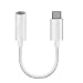 Produktbild USB 3.1 Typ-C WEIß Headset Klinke Buchse Aux-IN Adapter Kabel Type C für Huawei Mate 10 PRO