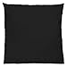 Produktbild biberna 0065600 Baumwoll-Satin Kissenhüllen, 80 x 80 cm, schwarz