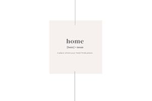Home. White Coffee Table Decorative Book Soft Touch Cover & Paper Blank Interior.: Minimal Elegant Design Makes a Perfect Addition to any Room