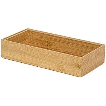 COMPACTOR Schubladen-Organizer - Aufbewahrungskiste aus Holz "Osaka