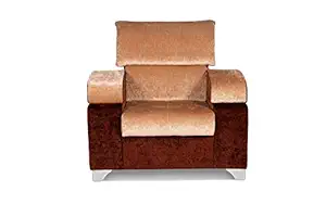 Rajgarhwala Furnitures Temple Golden Sofa Single