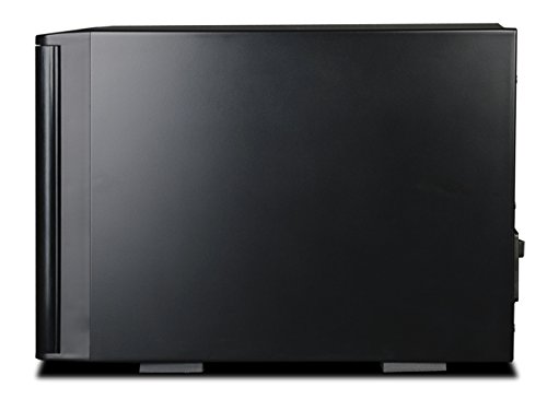 SilverStone SST-TS431S – Mini SAS Externes Festplatten-Gehäuse für 4 x 3,5″ SAS/SATA-HDDs oder SSDs mit integriertem Netzteil und 2 x 60 mm-Lüftern, schwarz - 3