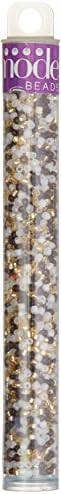 Round Seed Bead Mix 5.5"Tube-Mudslide
