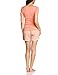 Mamalicious Women's THILDE Short NF Pyjama Set, Pink (Fusion Coral), Size 10 (Manufacturer Size:Medium)