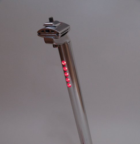 Preisvergleich Produktbild LightSKIN Del – Sattelstütze, 27,2 mm, silber