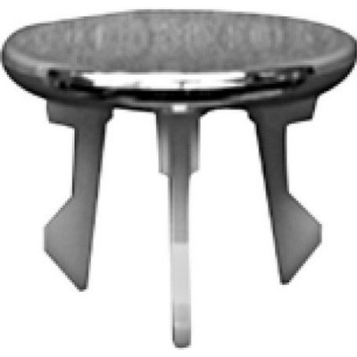 Duravit Überlaufclip, chrom 1001070000