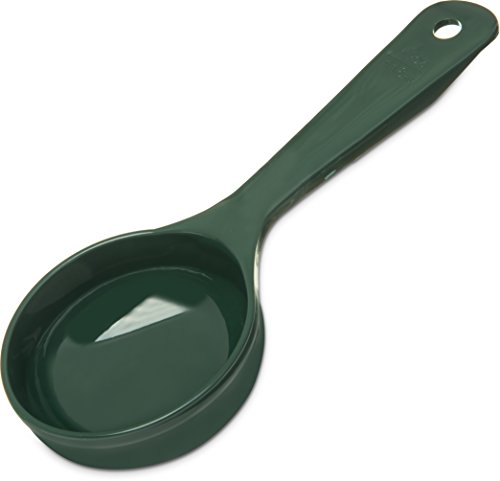 CFS Measure Miser Solid Measuring Spoon with Short Handle, 4 Ounces, Green