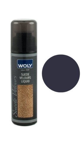 Preisvergleich Produktbild Schleifmaschine Wildleder dunkelgrau-Suede Velours, Nubuk-Leder (Wildleder) WOLY