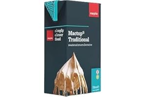 GENERIC Whipping Cream Mactop Traditional 1L Sweetened Cream alternative Gluten Free