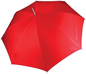 Kimood Unisex Auto Opening Golf Umbrella (One Size) (Red)