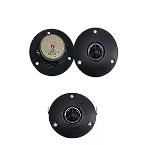 Home Theater Bookshelf Tweeter Speaker 30 Watts Black AudioLab (Two Piece)