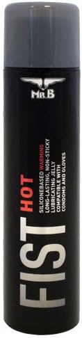 Mister B Fist Hot Lube Silicone Based with Heating Effect – Various Sizes