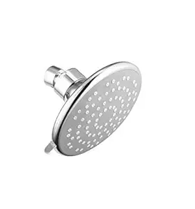 AAI ABS Chrome 5 Inches Round Multi flow 3 Function Shower Head , Silver