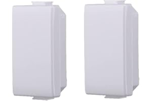 ZOREI 2 fundas para agujeros falsos de polo 1P 1 plaza, compatible con Bticino Matix