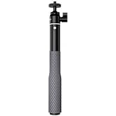 TELESIN Al&uuml;minyum Su Altı Selfie Stick | 232-654 mm Uzatılabilir, 360&deg; Top Başlık, Su Ge&ccedil;irmez, GoPro ile uyumlu, DJI Osmo Ac