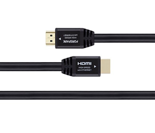 HDMI-Kabel, 1.8m(6feet), von FORSPARK – HDMI 2.0 (4K) – 18Gbps, 28AWG,– Für 4K/HDTV‘s, Xbox 360, Xbox One, PS3, PS4, Apple TV, TV-Empfänger, Computer, Blu Ray, Roku-kompatibel - 4