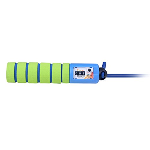 Springseil Speed Rope von Browill Mit Zähler Und Komfortablen & Anti-Rutsch Griffen, Licht, Springseile Für Workout, Crossfit, Boxen, Training Und Fitness - 4