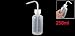 250ml Capacity Tattoo Wash Clear White Plastic Green Soap Squeeze Bottle