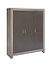 Schardt Wardrobe with 3 Doors Nordic Lava