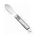 Produktbild Focus Edelstahl Sandwich Spreader Smear Scrape Jam Sägezahn Messerklinge Butter Käsekuchen Home Restaurant Edelstahl-Material, Langlebig und sicher Silber