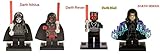  Star Wars Sith Lords Kylo Ren Darth Malgus Darth Revan Darth Vader Rogue One Minifigures Mini-Figs ...