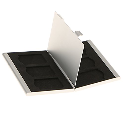 Preisvergleich Produktbild Sharplace Speicherkartenhalter Speicherkarten Schutzbox Schutzhülle Etui Aufbewahrung Memory Card Case Card Safe für 6 SDcard Karten