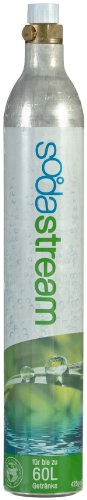 SodaStream Wassersprudler Cool Megapack (mit 1 x CO2-Zylinder 60L, 2 x 1L PET-Flaschen und 2 x 0,5L PET-Flaschen, 6 x 42ml Sirup-Pack), grün - 4