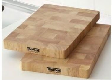 Thomas Rosenthal Group Schneidebrett-Set, Massives gehärtetes Holz, 2-teilig