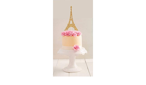 Decoration De Gateau En Forme De Tour Eiffel Tour Eiffel Tour Eiffel Pour Fete Sur Le Theme De Paris Amazon Fr Cuisine Et Maison