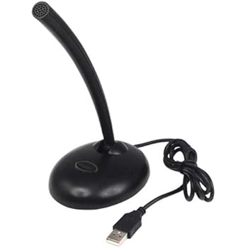 Microfono Desktop Per PC Usb Plug Play, Microfono Per Computer USB Plug - Foto 10