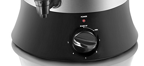 8 Litre Swan Tea Water Urn With Thermostat Control 1800W Hygienic Stainless Steel Boiler SWU8S